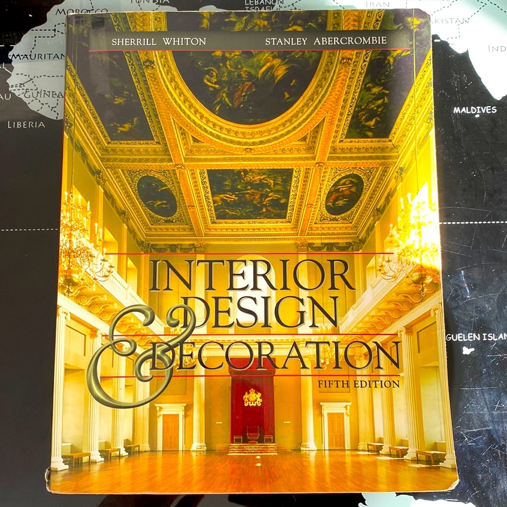 Interior design decoration. 5th edition. Sherrill Whiton. Stanley Abercrombie.
